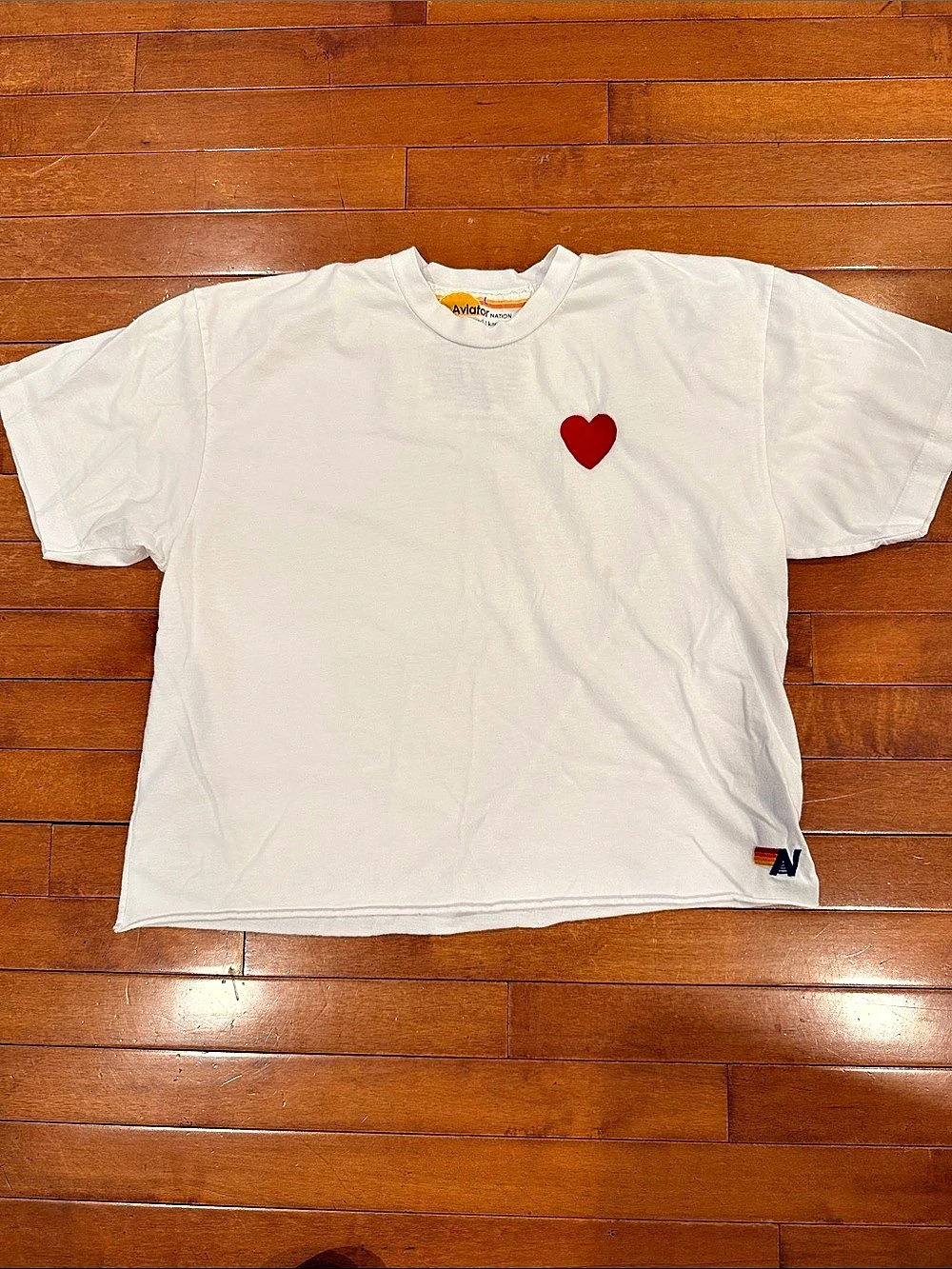 Avatior Nation Heart Graphic Short Sleeve Tee